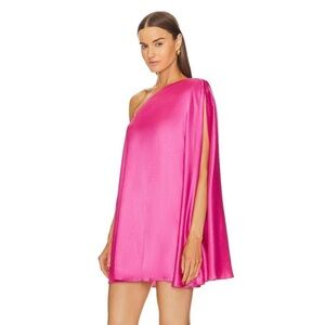 REVOLVE  x Michael Costello Barbara Mini Dress in Hot Pink